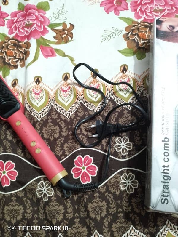 Hair comb straightner 2