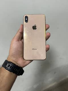 golden iphone xs max pta approved 64 gb