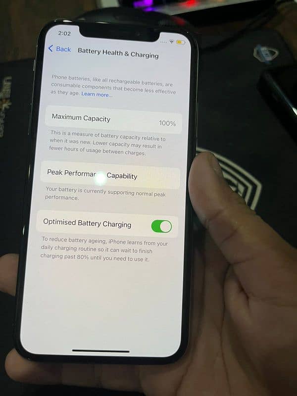 iPhone x PTA Approved 256 Gb 5