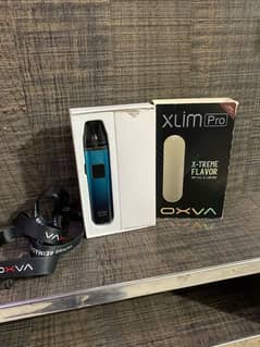 oxva xlim pro pod olny 20 days use with brand new koil 03084861O7