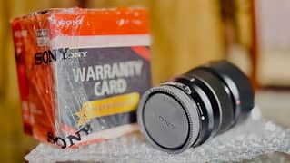 Sony FE 50 mm f1.8 Lens E Mount with in warranty