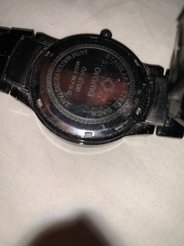 Orama Watch came from Saudia Arab 1