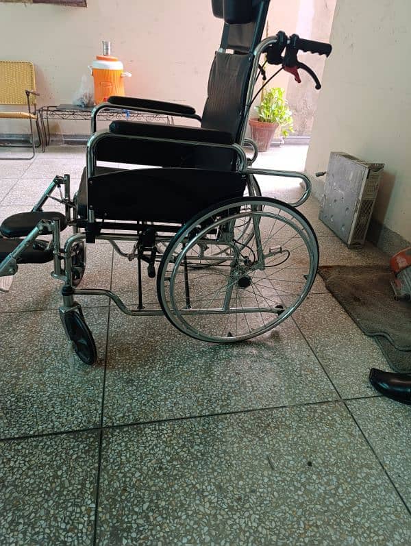 Big size wheelchair in excellent condition. DHA 1