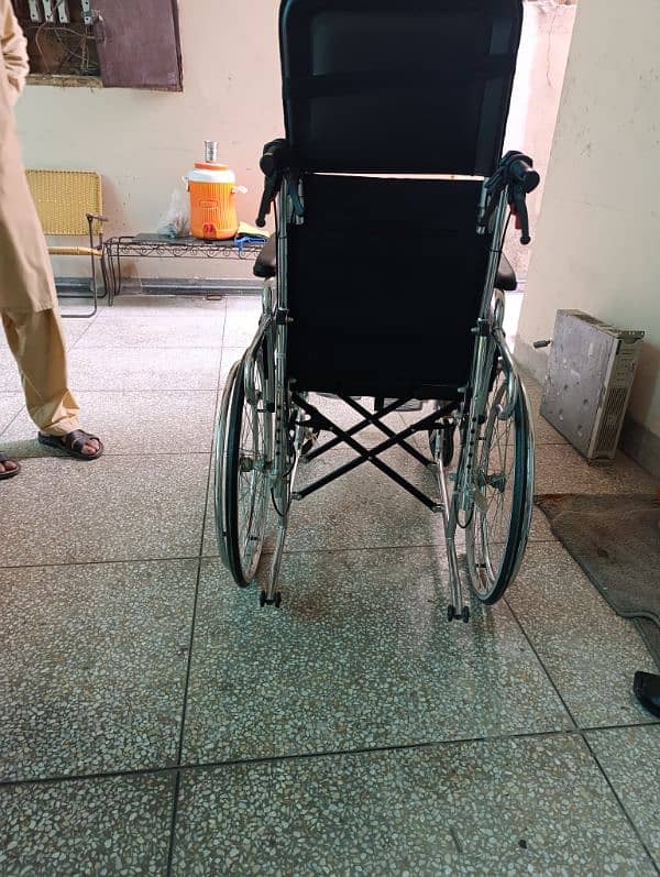 Big size wheelchair in excellent condition. DHA 2