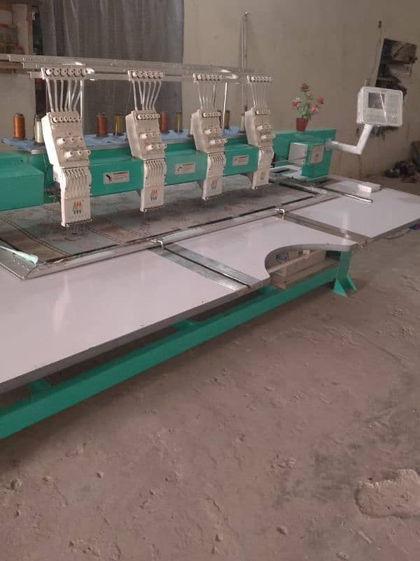 4 hd embroidery machine new condition 400 by 600 1