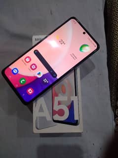 SAMSUNG A51 Mobile 6/128 Gb storage with Box no open no repair all ok