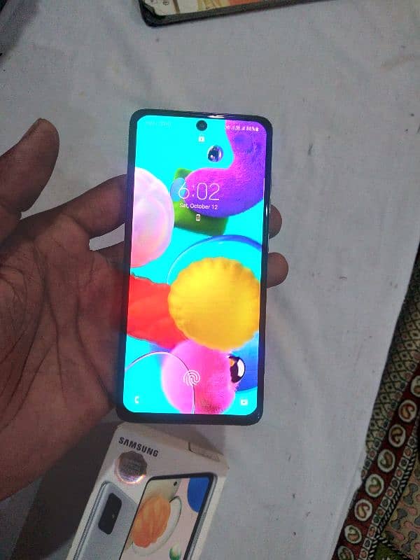 SAMSUNG A51 Mobile 6/128 Gb storage with Box no open no repair all ok 19