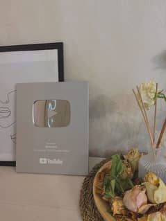 Customized your Silver play button