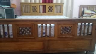 Double Bed Wooden  In Very Cheap Price 0