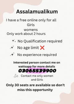 free online work for females