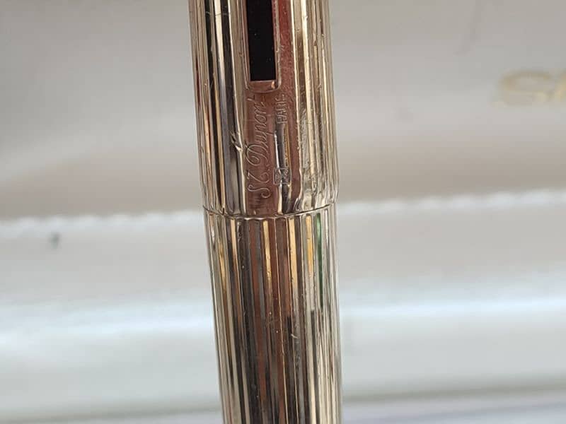 s. t. Dupont vantage pen. 18k gold nib 3