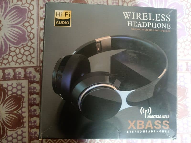 xbass stereo Bluetooth headphones for sale 0