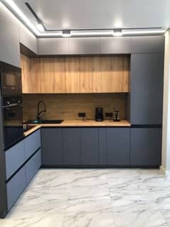 Modern Kitchen/Carpenters/Wardrobe/Wooden Cabinets/Door/Wood Work/Rack