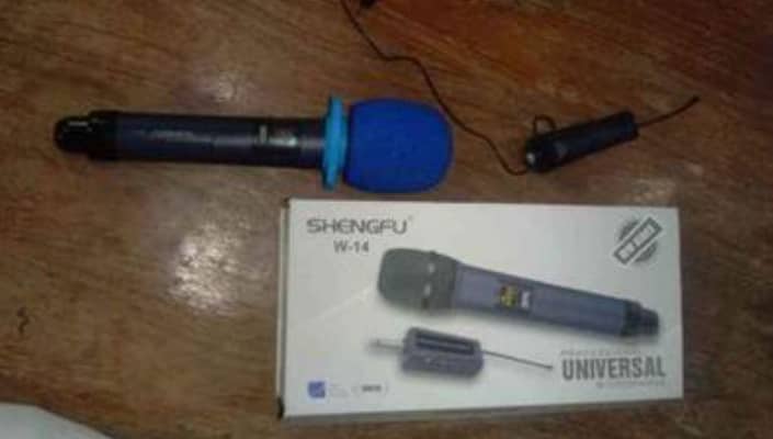 Shengfu W-14 Wire Less Hand Microphone 7