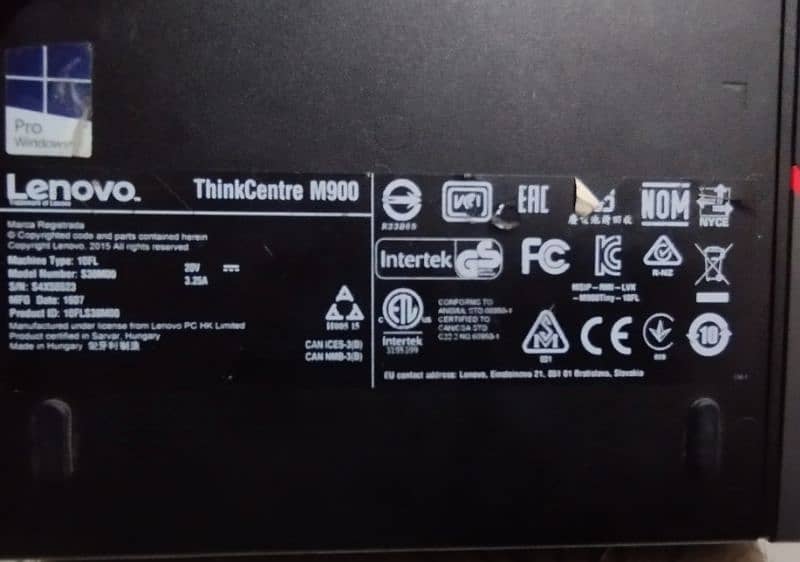 lenove thinkcenter m900 1