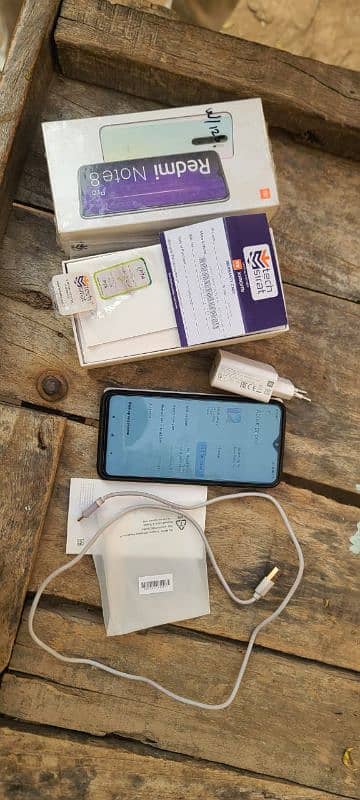 Redmi note 8 pro 6gb ram 128gb complete box 1