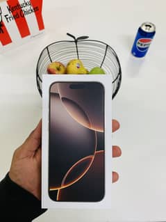 Price negotiable for Imported Iphone 16 Pro Max 512gb desert colour