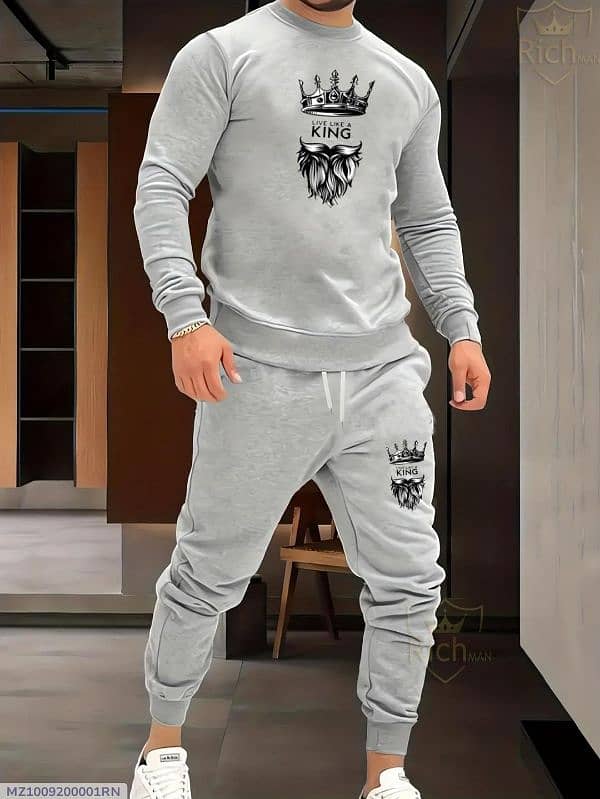 2 PC's polyester tracksuit for men's 3