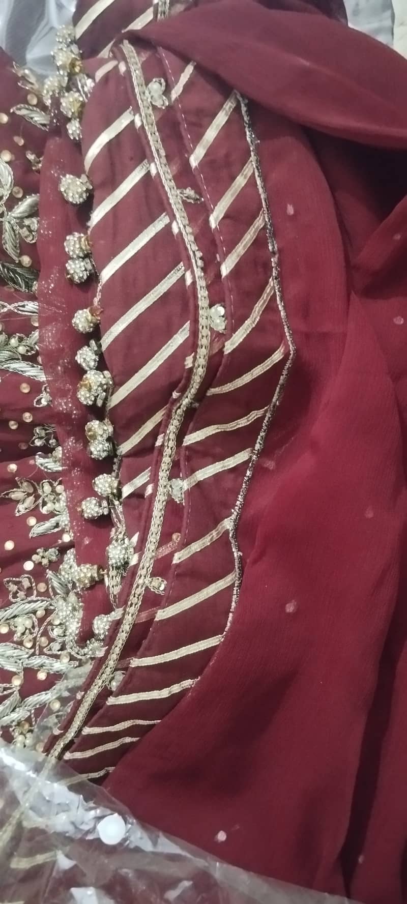 Wedding dress (Maroon Nikkah dress) 2