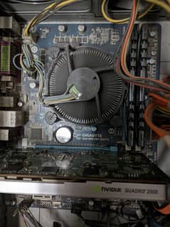 Quadro 2000, Xeon E3-1245 (i7-2600), Gigabyte H61 motherboard.