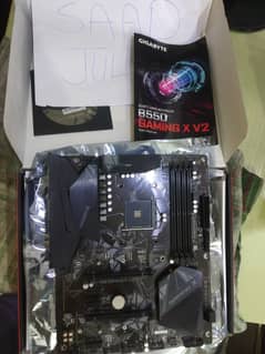 Gigabyte B550 Gaming X v2 Mobo Next gen‌ with original box and accesso