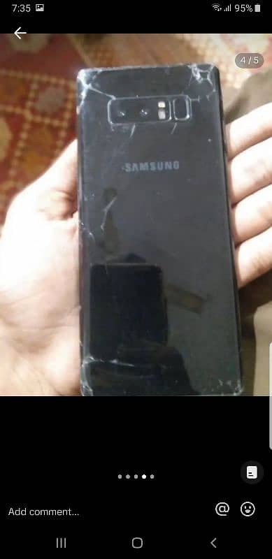 Samsung Galaxy Note 8 . . Exchange MOBILE  sath cach do 1