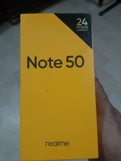 Realme note 50 4/128.11 Months wranti.