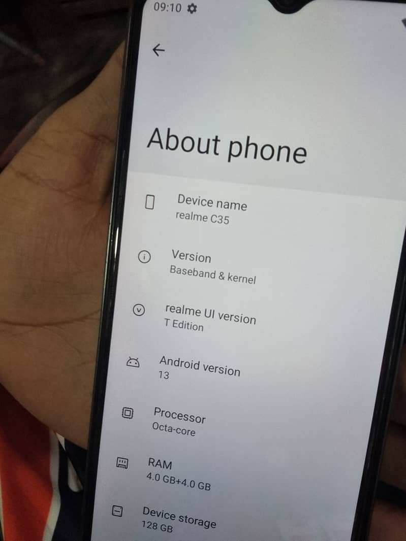 Realme c35 4+4 /128 1