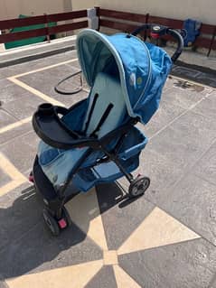 foldable baby child pram walker with storage