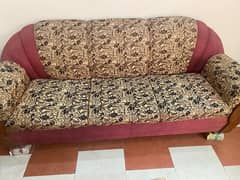 5 seater original wood sofa set bayari Lakr