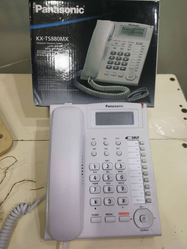 Panasonic warranty telephone set FOR LAND LINE  PABX INTERCOM 1