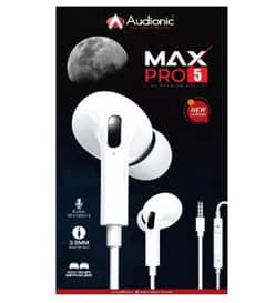 Audionic Max pro 5 left light Gaming Handsfree