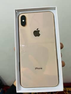 iphone Xs max 256 gb with box battery and panel change