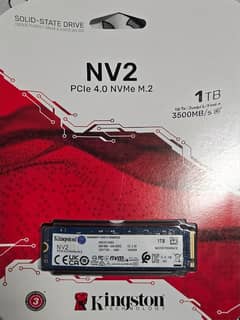 Brand New Kingston NV2 PCIe 4.0 NVME M. 2 1TB SSD