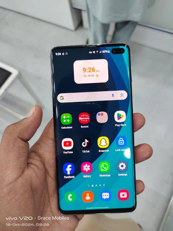 Samsung s10 plus 8 128 official PTA 0