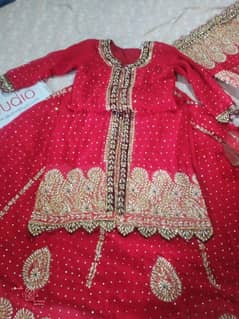 Bridal Dress with Red Heels Full New Condition