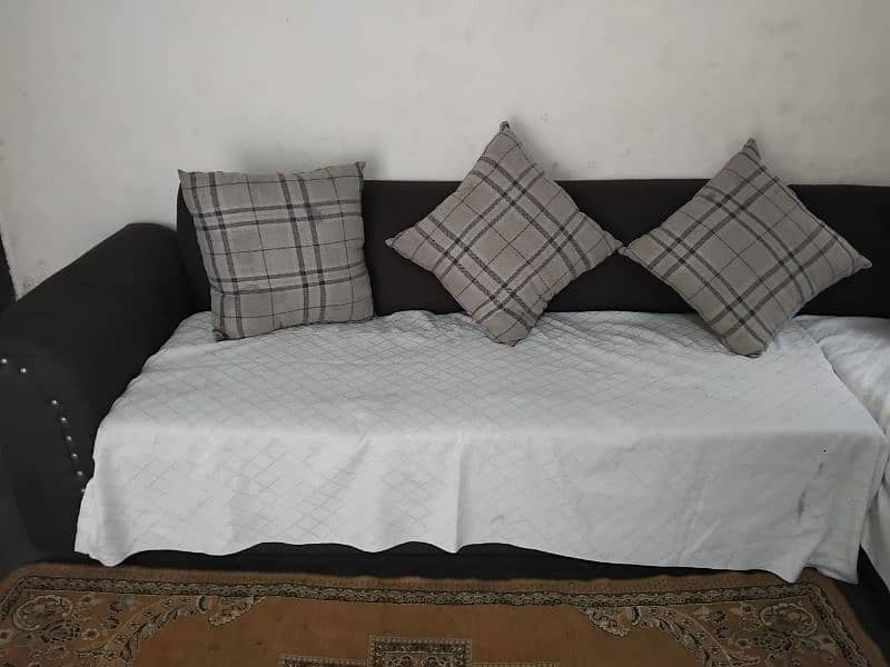 6- Seater L shaped Sofa 1