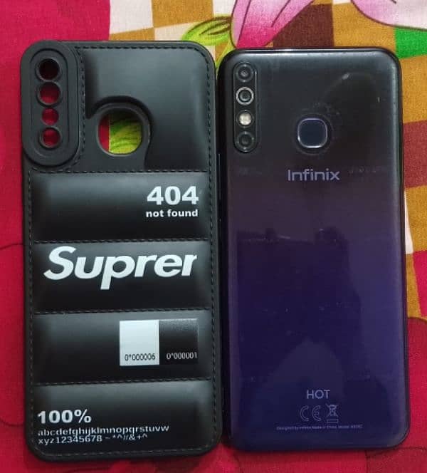 Infinix hot 8    4/64 Ram Rom 2