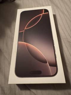 Apple Iphone 16 Pro max 256 GB Desert Titanium with receipt 0