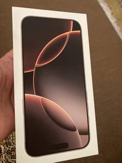 iPhone 16pro max desert titanium 256GB 0