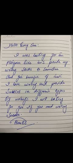 handwriting