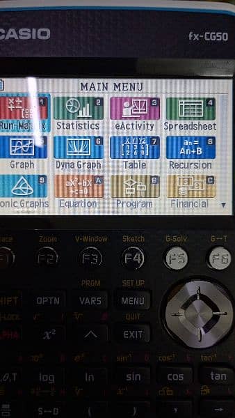 Casio calculator fx-CG50 5