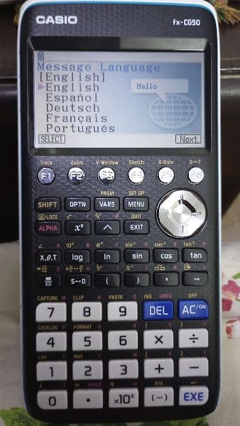 Casio calculator fx-CG50 6