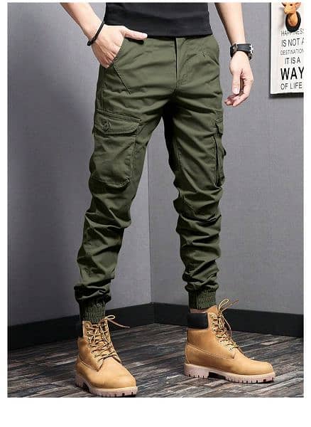 " 50% OFF Men's Cargo Pants - Perfect for Spring & Fall Adventures!" 1