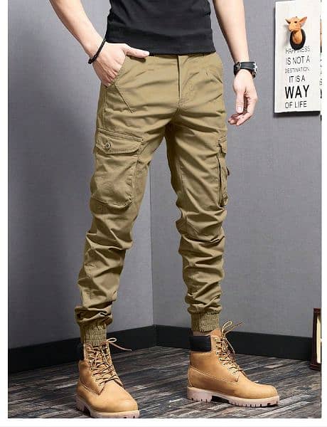 " 50% OFF Men's Cargo Pants - Perfect for Spring & Fall Adventures!" 3