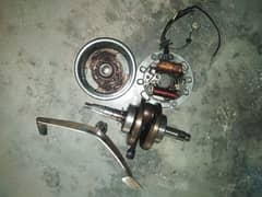 Honda 70 down modle point unit with gear liver and weight