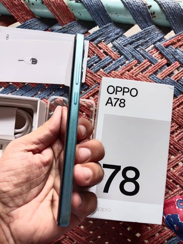 Oppo A78 Just Box Open condition 8+4/256 3