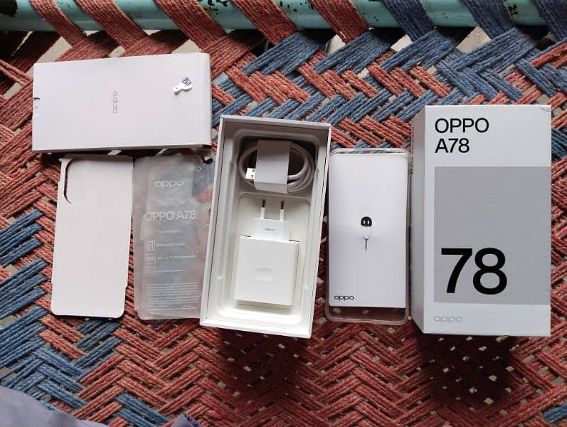 Oppo A78 Just Box Open condition 8+4/256 10