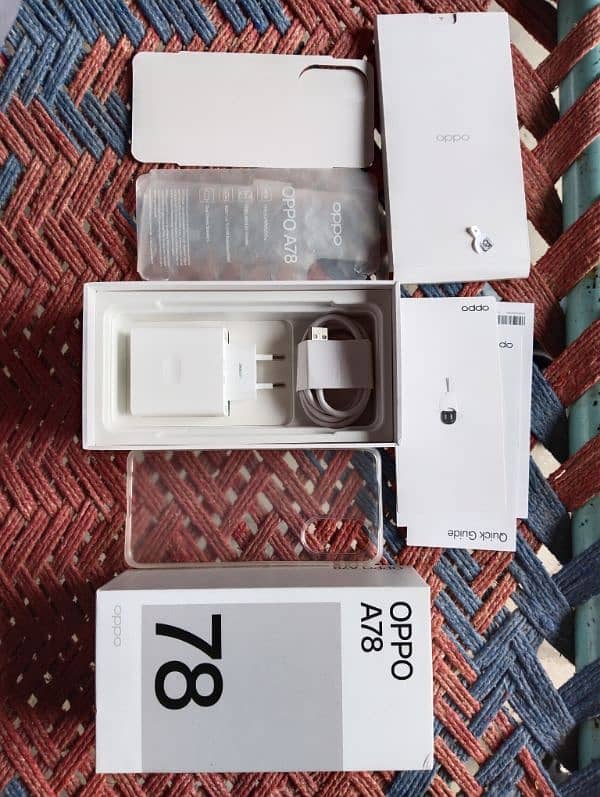 Oppo A78 Just Box Open condition 8+4/256 11