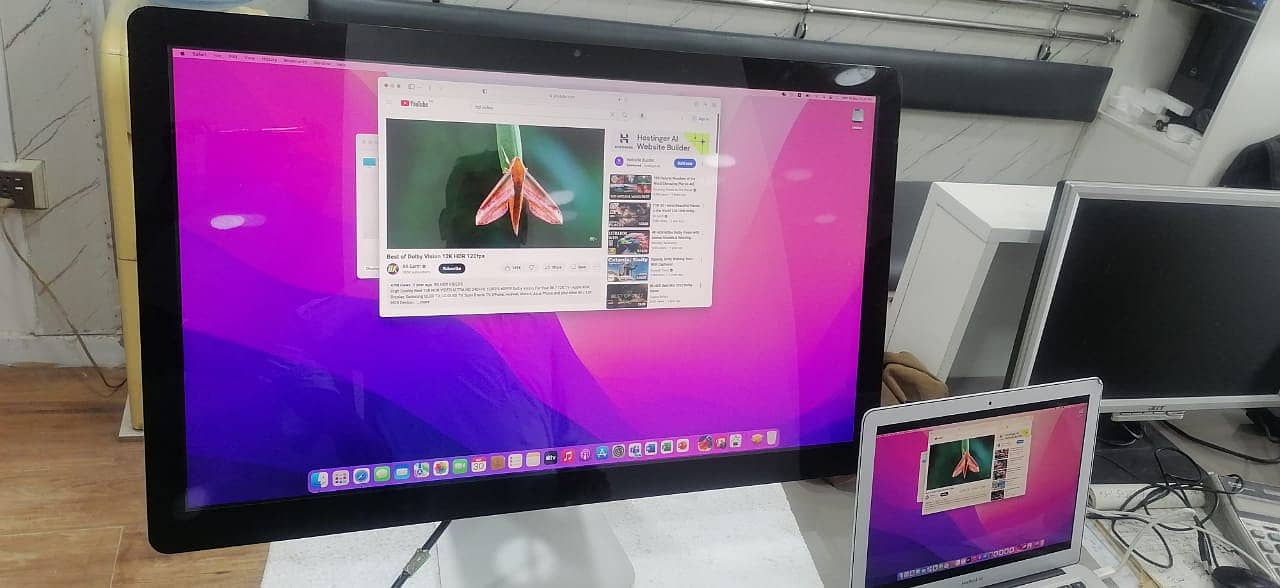 AppleThunderbolt Display Size 27 Inches Apple(Used) Model A1407 1